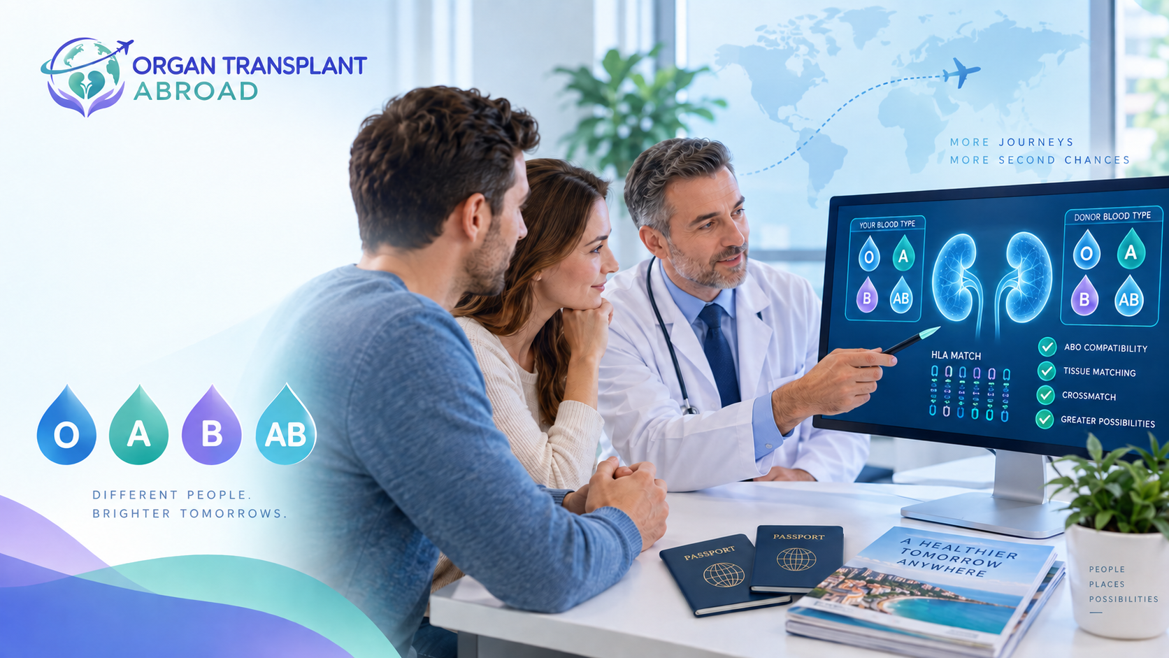 hardest blood type for kidney transplant